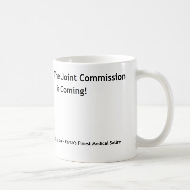 Taza De Café ¡Corra, la Comisión común está viniendo! (Derecha)