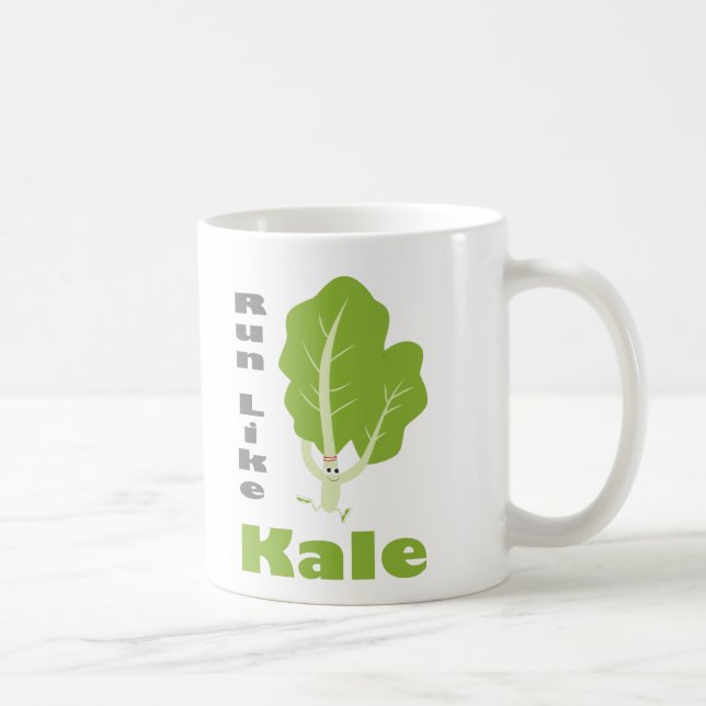 Taza De Café ¡Corre Como Kale! (Derecha)