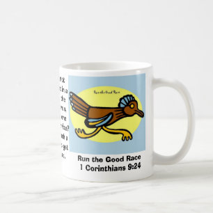 Taza De Café Corre la buena carrera 1 Corintios 9:2