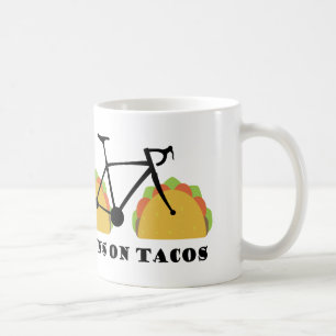 Taza De Café Corre Sobre Tacos