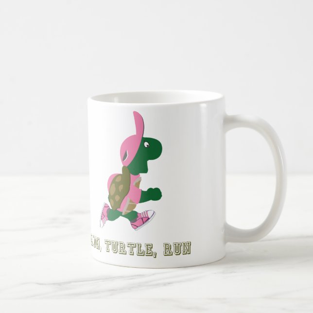 Taza De Café Corre, tortuga, corre (Derecha)