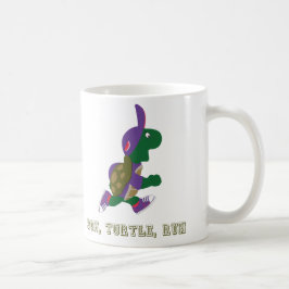 Taza De Café Corre, tortuga, corre