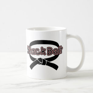 Taza De Café Correa negra (roja)