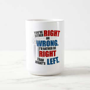 Taza De Café Correcto, incorrecto