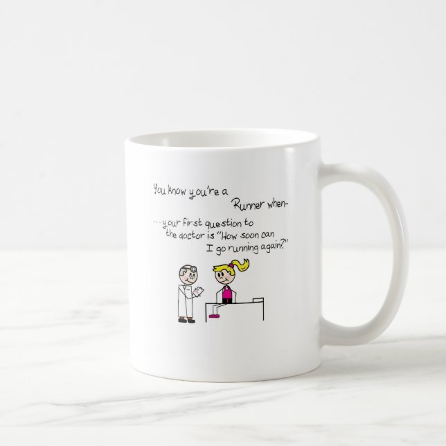 Taza De Café Corredor cuando. .doctor (Derecha)