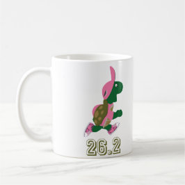 Taza De Café Corredor de tortuga 26.2
