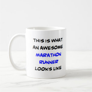 Taza De Café corredor maratón, impresionante