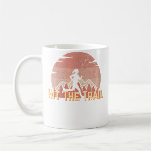 Taza De Café Corredora de senderos Wo Run Trails Runner femenin