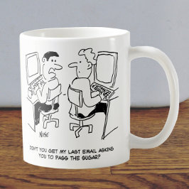 Taza De Café Correo electrónico de operador de equipo que solic