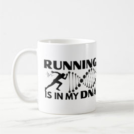 Taza De Café Correr está en mi ADN