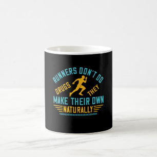 Taza De Café Correr - Los corredores se fabrican sus propias dr