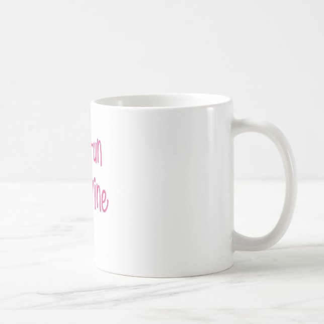 Taza De Café Correrá para el vino (Derecha)