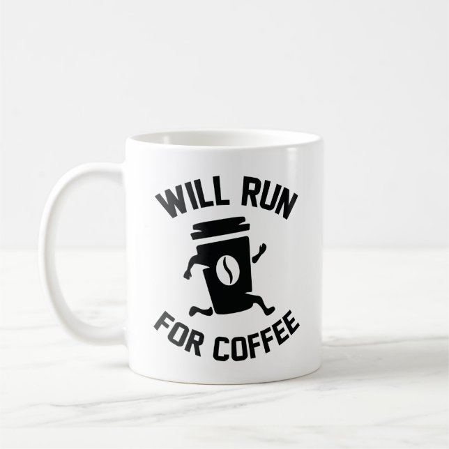 Taza De Café Correrá Por Café (Izquierda)