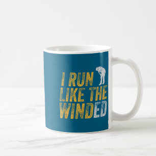 Taza De Café Corrida Divertida Como Viento Castigado Chiste