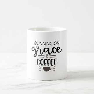 Taza De Café Corriendo en gracia y café