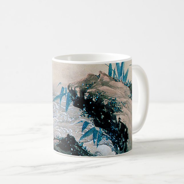Taza De Café Corriente de montaña, Hokusai (Anverso derecho)