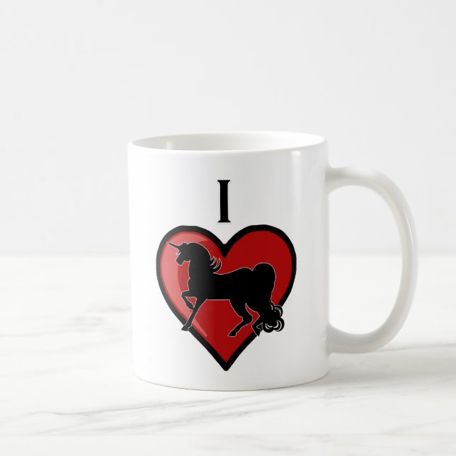 Taza De Café Corro a Unicornios (Derecha)