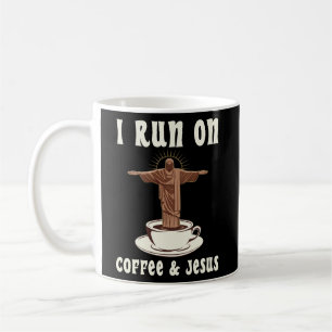 Taza De Café Corro en café y Jesús