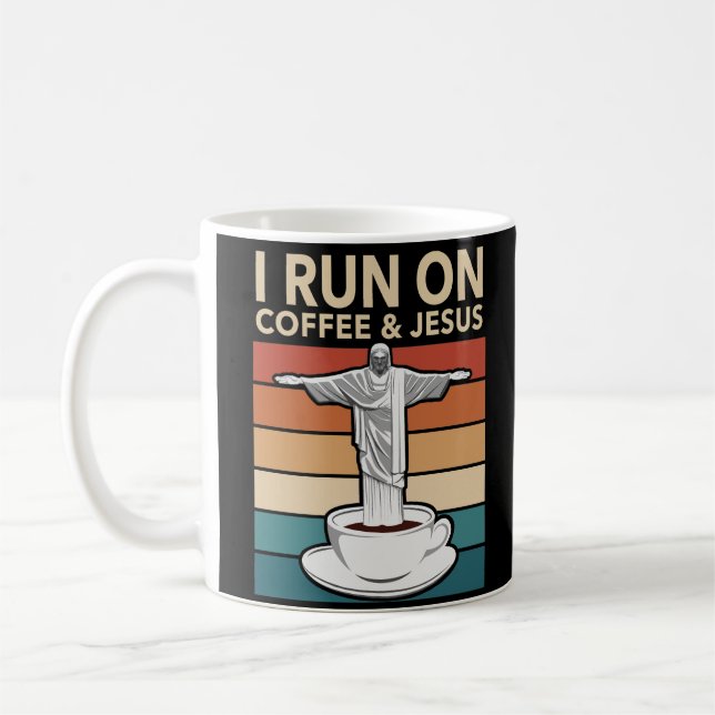Taza De Café Corro en café y Jesús (Izquierda)
