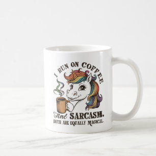 Taza De Café Corro en café y sarcasmo