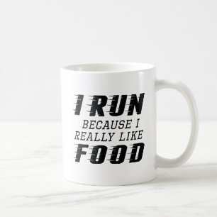 Taza De Café Corro la comida