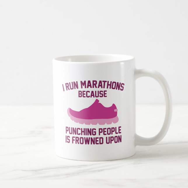 Taza De Café Corro Maratones (Derecha)