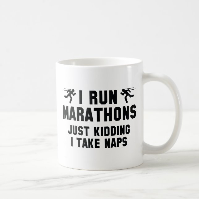 Taza De Café Corro Maratones (Derecha)