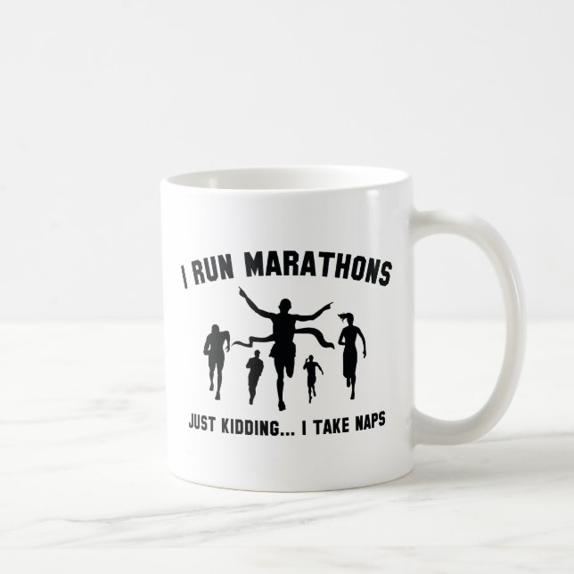Taza De Café Corro Maratones (Derecha)