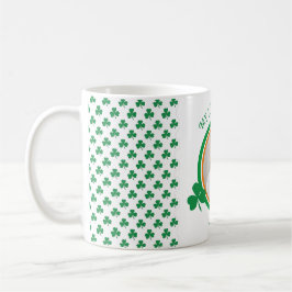 Taza De Café Corta foto afortunada Encanto de St Patricks Day M