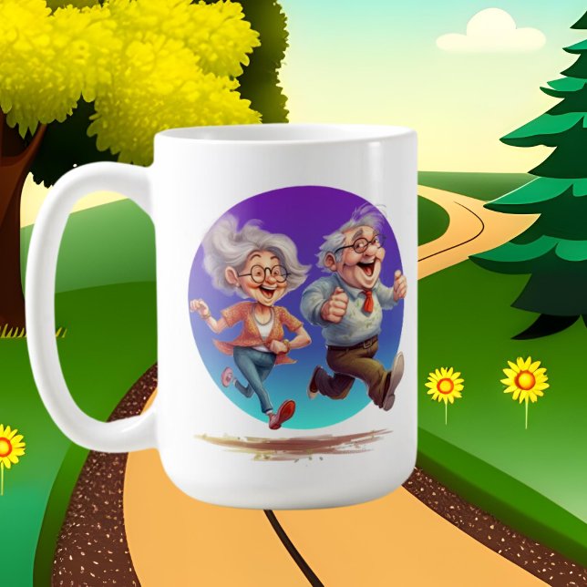 Taza De Café Corta tus abuelos y agrega texto (Subido por el creador)