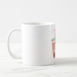 Taza De Café Corte Sloth Loves Boba Tea