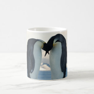 Taza De Café Cortejo del pingüino de emperador
