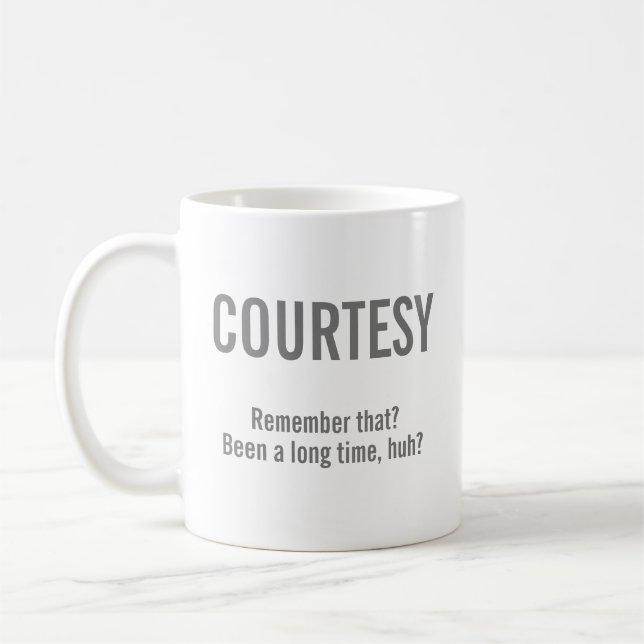 Taza De Café Cortesía (Izquierda)