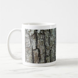 Taza De Café Corteza vieja del pino de la naturaleza