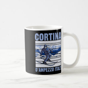 Taza De Café Cortina D'ampezzo Italia Esquí