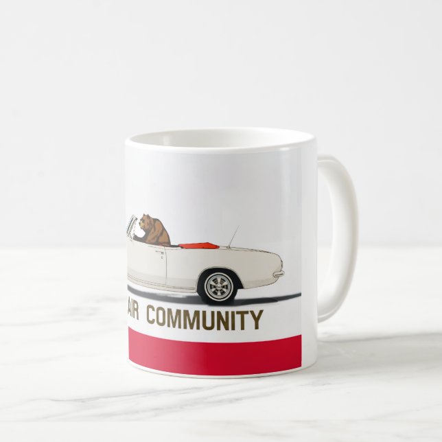 Taza De Café Corvair Community California LM Convertible (Anverso derecho)