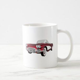 Taza De Café Corvette 1961 C1: El caramelo Apple acaba: