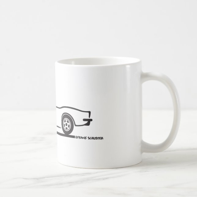 Taza De Café Corvette convertible (Derecha)