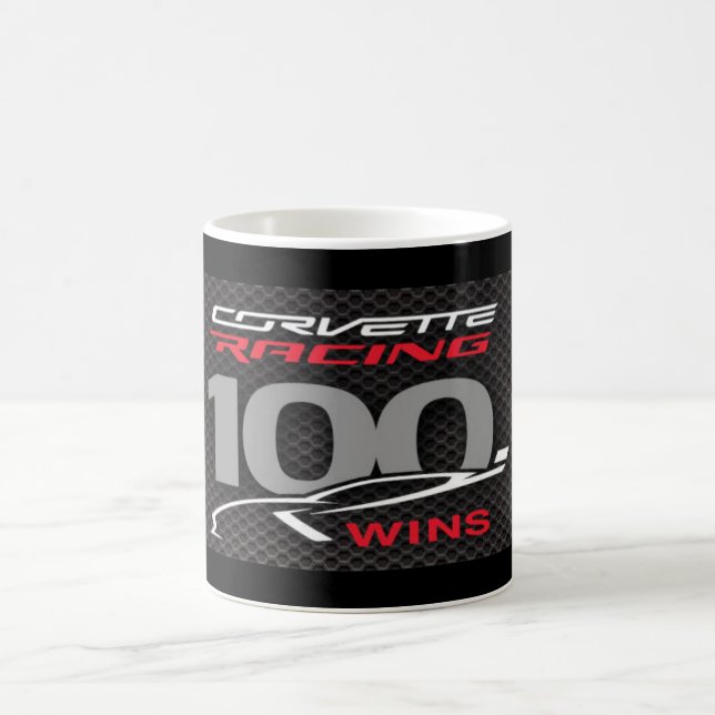 TAZA DE CAFÉ CORVETTE RACING 100 WINS- MUG (Centro)