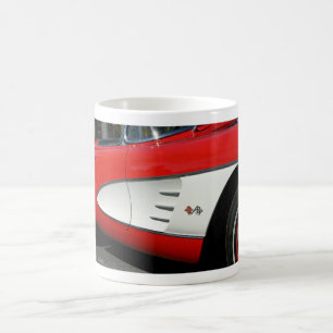 Taza De Café Corvette rojo