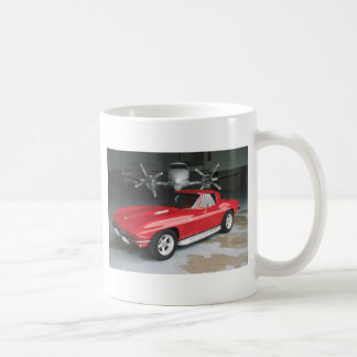 Taza De Café Corvette rojo