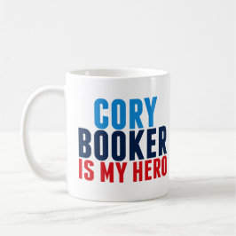 Taza De Café Cory Booker es mi héroe