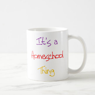 Taza De Café Cosa de Homeschool