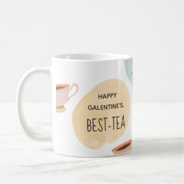 Taza De Café Cosa feliz de los mejores amigos de galentine en l