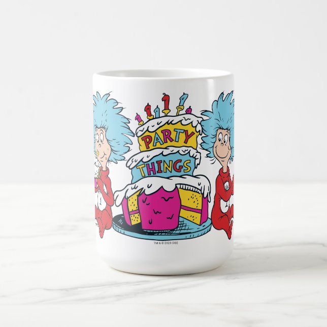 Taza De Café Cosa Una Cosa Dos Cosas Fiestas (Centro)