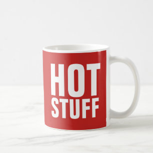 TAZA DE CAFÉ COSAS CALIENTES TRENDY HUMOR ROMÁNTICO CAFÉ MUGS