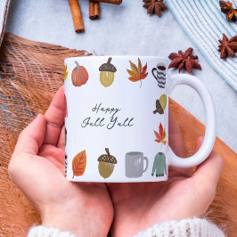 Taza De Café Cosas de caída favoritas