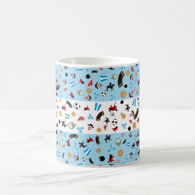 Taza De Café Cosas famosas de la Argentina (Centro)
