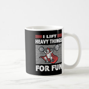 Taza De Café Cosas Fuertes Para La Construcción De Cuerpos Dive