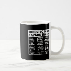 Taza De Café Cosas Que Hago En Mi Tiempo De Reparación Pescar G